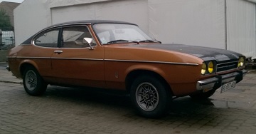 Silnik 2.3l V6 z Forda Capri z 1973r.