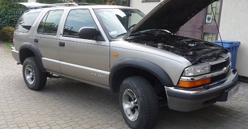 Silnik 262cid 4.3 V6 Vortec z Chevroleta Blazera z 1999r.