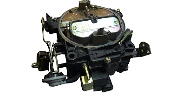 Gaźnik Rochester Quadrajet z silnika Mercruiser 262cid (4.3l)