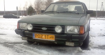 1981 Ford Granada 2.8i V6 injection Dreda