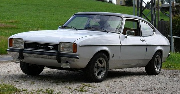 Ford Capri 2.3 V6 z 1974r. Kornika