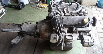 Skrzynia biegów typ F z Forda Capri z 1974 roku