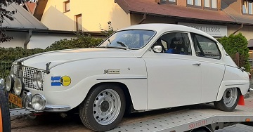 Silnik 1.7 V4 z Saaba 96 z 1964r.
