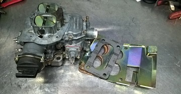 Gaźnik Pierburg Solex 35/35 EEIT z Forda 2.3 V6 z 1980r.